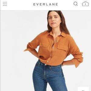 Everlane Authentic Stretch High Rise Skinny